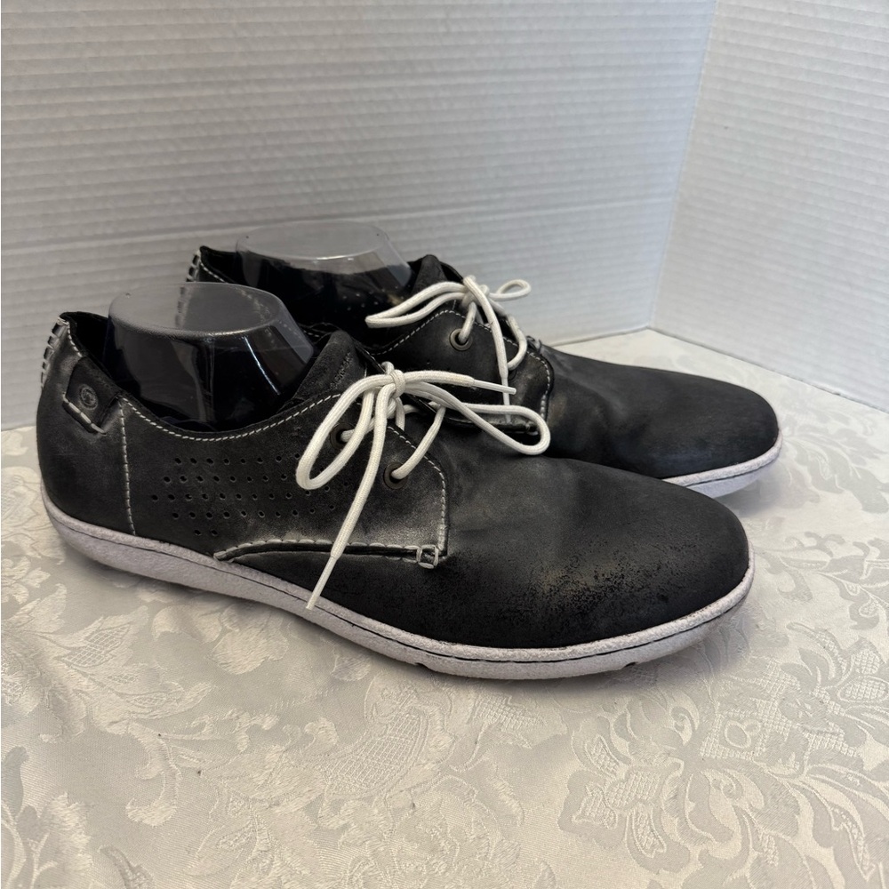 Rockport Adiprene by adidas Gray Leather Sneaker Comfort Shoe Men’s Size 12
